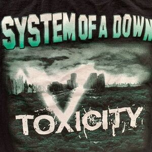 System Of A Down Toxicity Fruit of the Loom Black T-Shirt